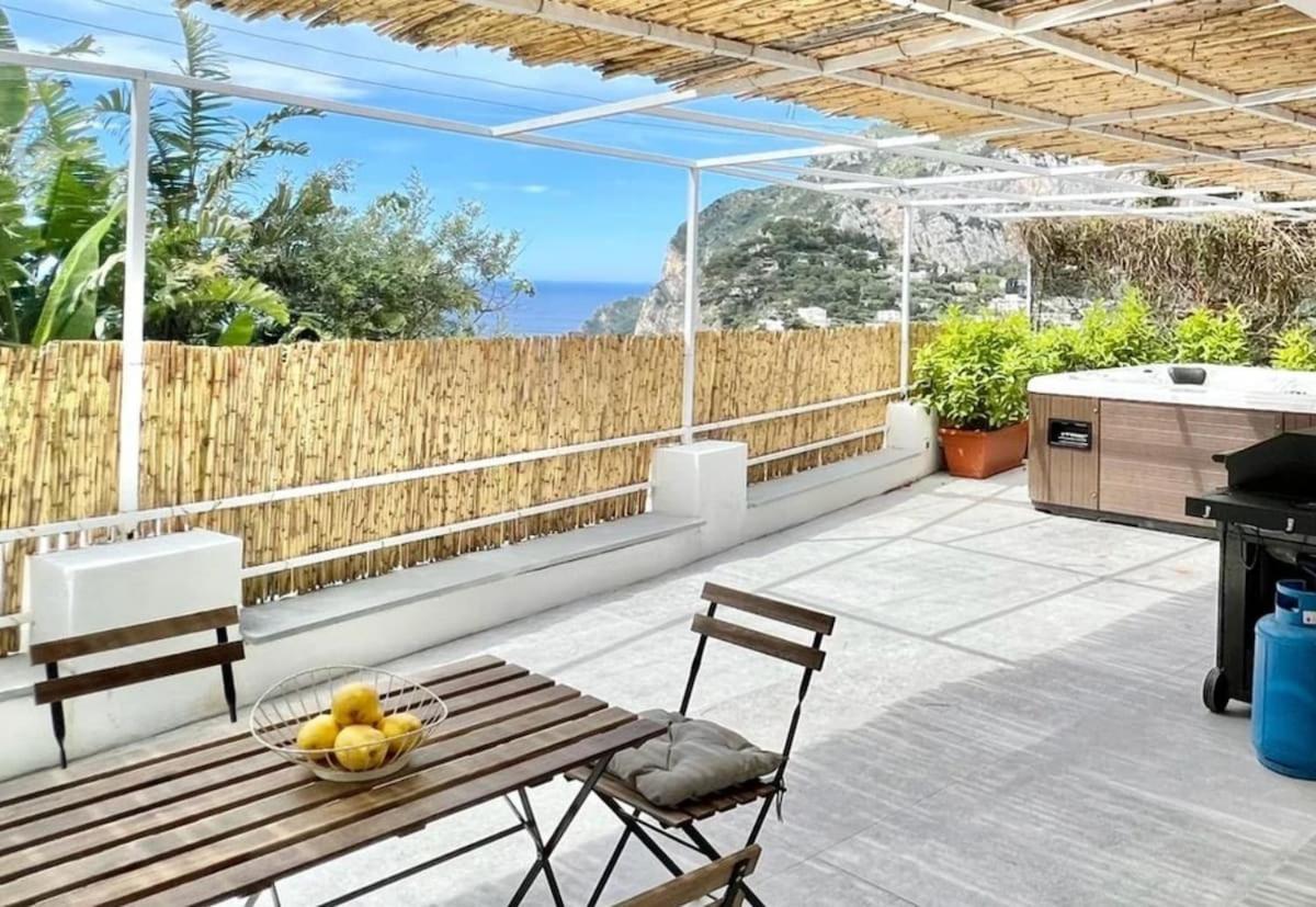 Casa Nannina - Seaview Terrace With Jacuzzi In Capri Apartman Szoba fotó